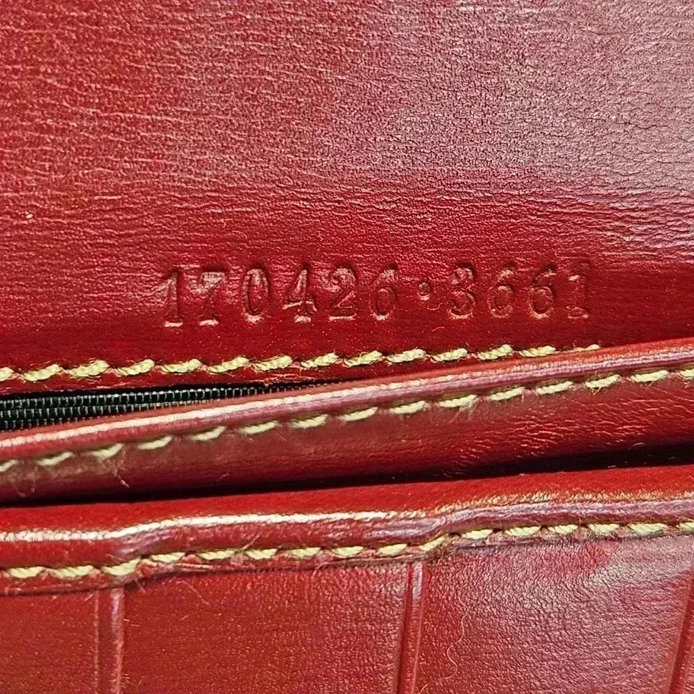 Gucci Python Leather Wallet  On Chain - Picture 5 of 16